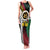 Ni-Van Vanuatu 45th Yumi Yumi Yumi Family Matching Tank Maxi Dress and Hawaiian Shirt Vanuatuan Boar Tusk Polynesian Pattern