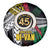 Ni-Van Vanuatu 45th Yumi Yumi Yumi Spare Tire Cover Vanuatuan Boar Tusk Polynesian Pattern
