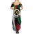 Ni-Van Vanuatu 45th Yumi Yumi Yumi Summer Maxi Dress Vanuatuan Boar Tusk Polynesian Pattern