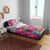 Hawaiian Flamingo Hibiscus Personalised Bedding Set Pink Summer Tropical Flowers - Polynesian Pride