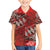 Vintage Ngatu Tribal Tonga Pattern Family Matching Short Sleeve Bodycon Dress and Hawaiian Shirt - Polynesian Pride
