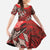 Vintage Ngatu Tribal Tonga Pattern Family Matching Tank Maxi Dress and Hawaiian Shirt - Polynesian Pride