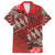 Vintage Ngatu Tribal Tonga Pattern Family Matching Tank Maxi Dress and Hawaiian Shirt - Polynesian Pride