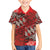 Vintage Ngatu Tribal Tonga Pattern Family Matching Tank Maxi Dress and Hawaiian Shirt - Polynesian Pride