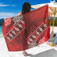 Vintage Ngatu Tribal Tonga Pattern Sarong - Polynesian Pride