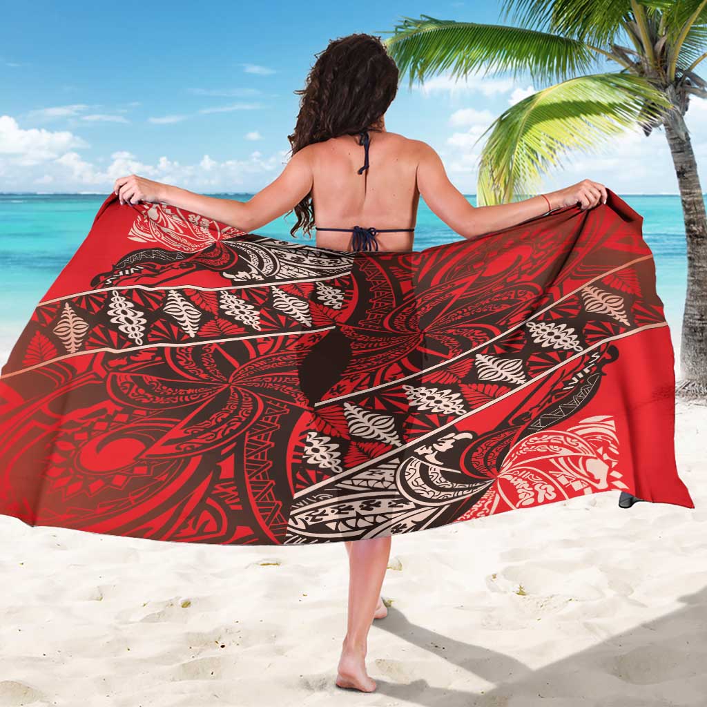 Vintage Ngatu Tribal Tonga Pattern Sarong - Polynesian Pride