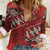 Vintage Ngatu Tribal Tonga Pattern Women Casual Shirt - Polynesian Pride