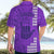 Strong Maui Hawaiian Shirt Good Living Hawaii with Shaka Sign Kakau Tribal Purple LT9 - Polynesian Pride