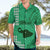 Personalised Maui Island Hawaiian Shirt Kakau Tribal Mixed Polynesian Pattern Green LT9 - Polynesian Pride