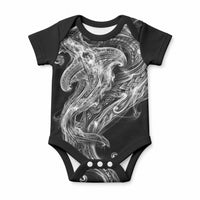 Pango Maori Tribal Hammershark Ghost Spirit Baby Onesie