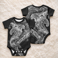 Pango Maori Tribal Hammershark Ghost Spirit Baby Onesie