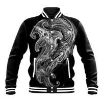 Pango Maori Tribal Hammershark Ghost Spirit Baseball Jacket