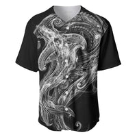 Pango Maori Tribal Hammershark Ghost Spirit Baseball Jersey