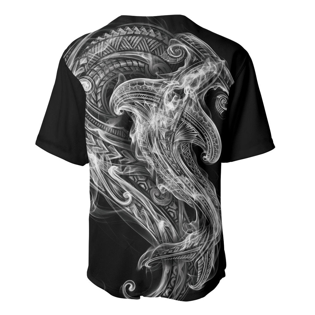 Pango Maori Tribal Hammershark Ghost Spirit Baseball Jersey