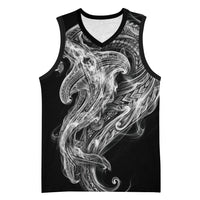 Pango Maori Tribal Hammershark Ghost Spirit Basketball Jersey