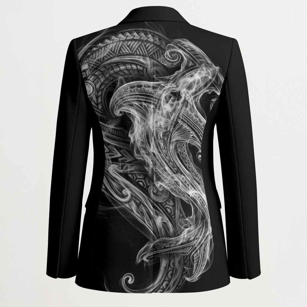 Pango Maori Tribal Hammershark Ghost Spirit Blazer