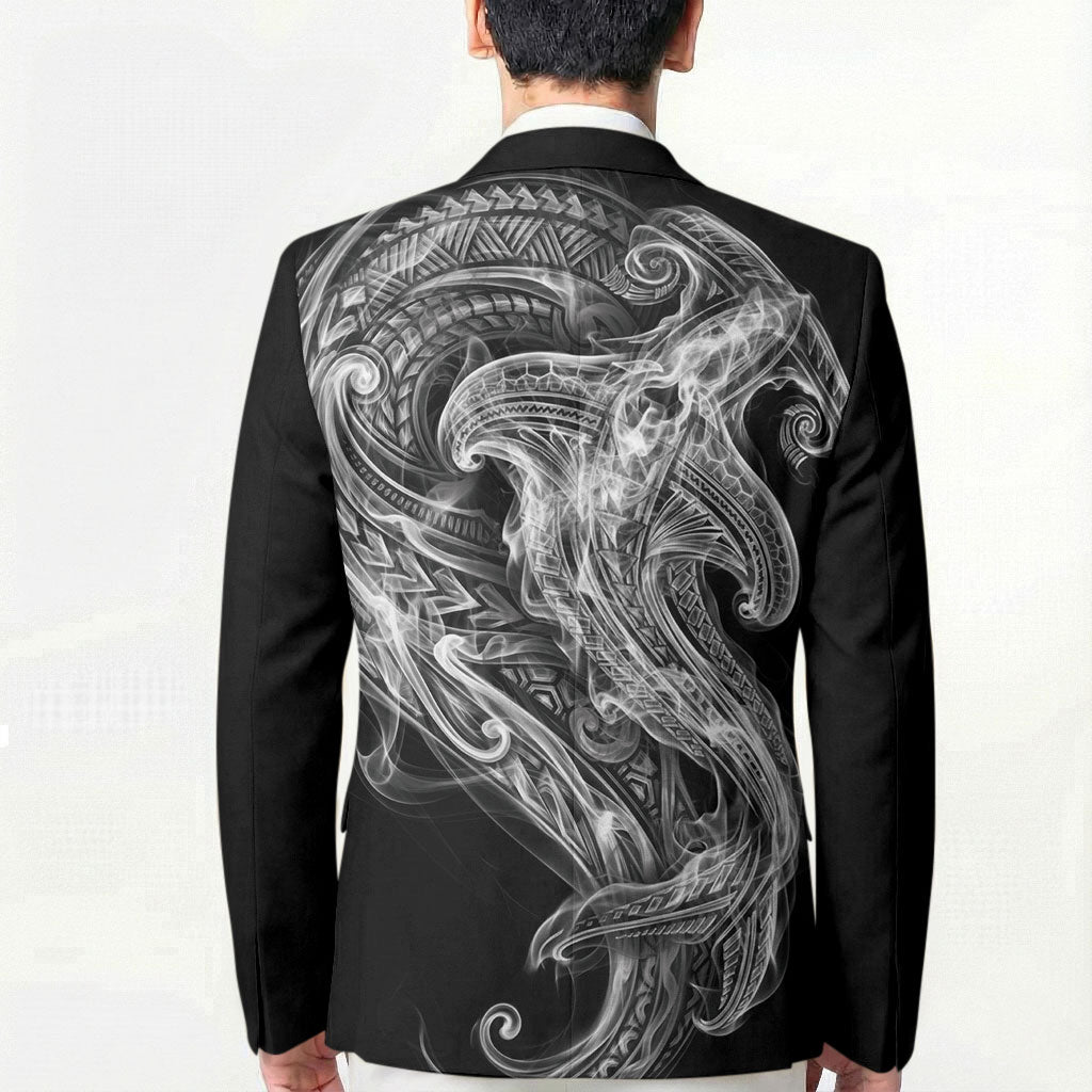 Pango Maori Tribal Hammershark Ghost Spirit Blazer