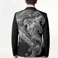 Pango Maori Tribal Hammershark Ghost Spirit Blazer