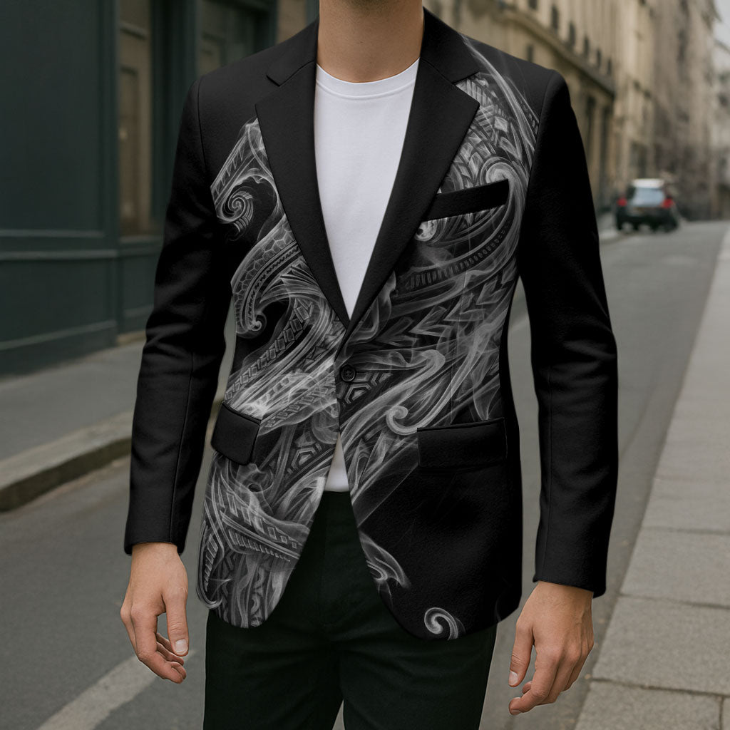 Pango Maori Tribal Hammershark Ghost Spirit Blazer