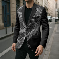 Pango Maori Tribal Hammershark Ghost Spirit Blazer