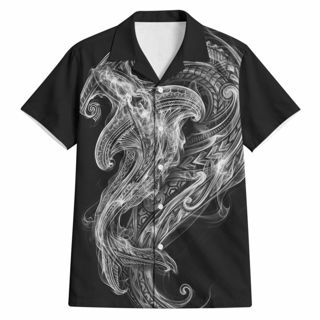 Pango Maori Tribal Hammershark Ghost Spirit Hawaiian Shirt