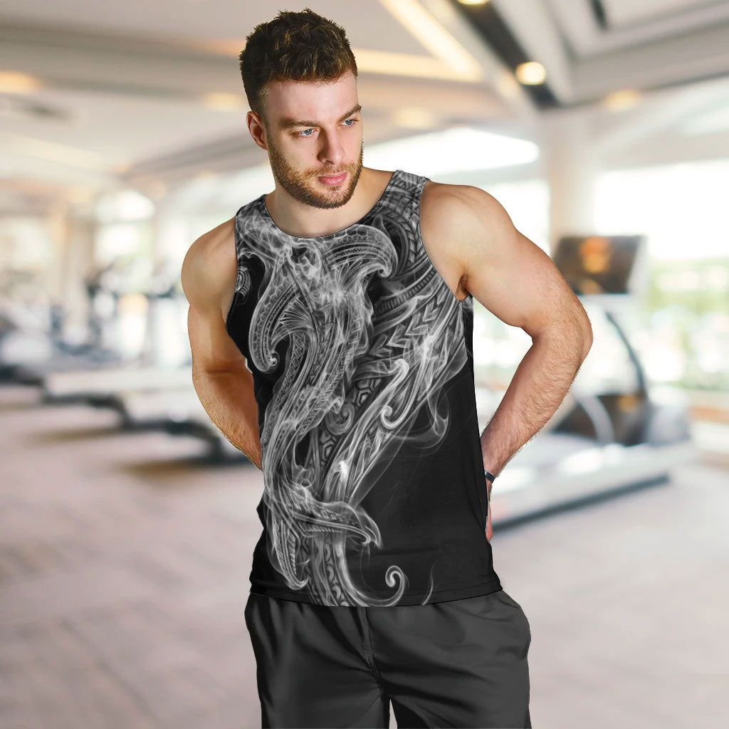 Pango Maori Tribal Hammershark Ghost Spirit Men Tank Top