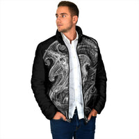 Pango Maori Tribal Hammershark Ghost Spirit Padded Jacket