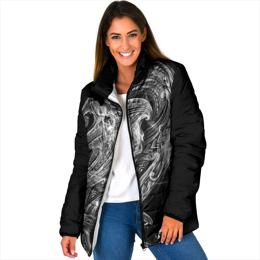 Pango Maori Tribal Hammershark Ghost Spirit Padded Jacket