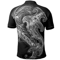Pango Maori Tribal Hammershark Ghost Spirit Polo Shirt