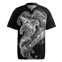Pango Maori Tribal Hammershark Ghost Spirit Rugby Jersey