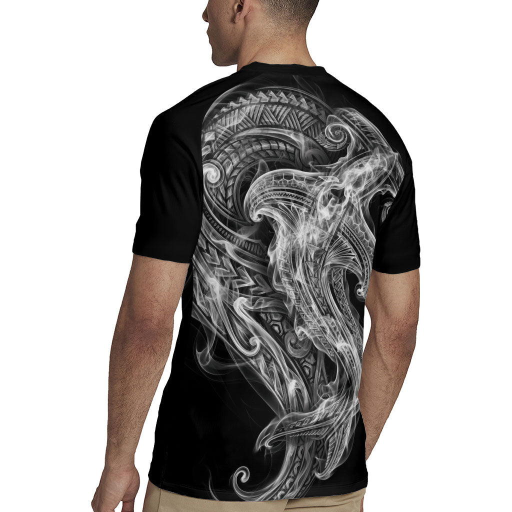 Pango Maori Tribal Hammershark Ghost Spirit Rugby Jersey
