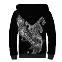 Pango Maori Tribal Hammershark Ghost Spirit Sherpa Hoodie