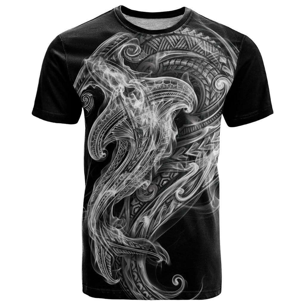 Pango Maori Tribal Hammershark Ghost Spirit T Shirt