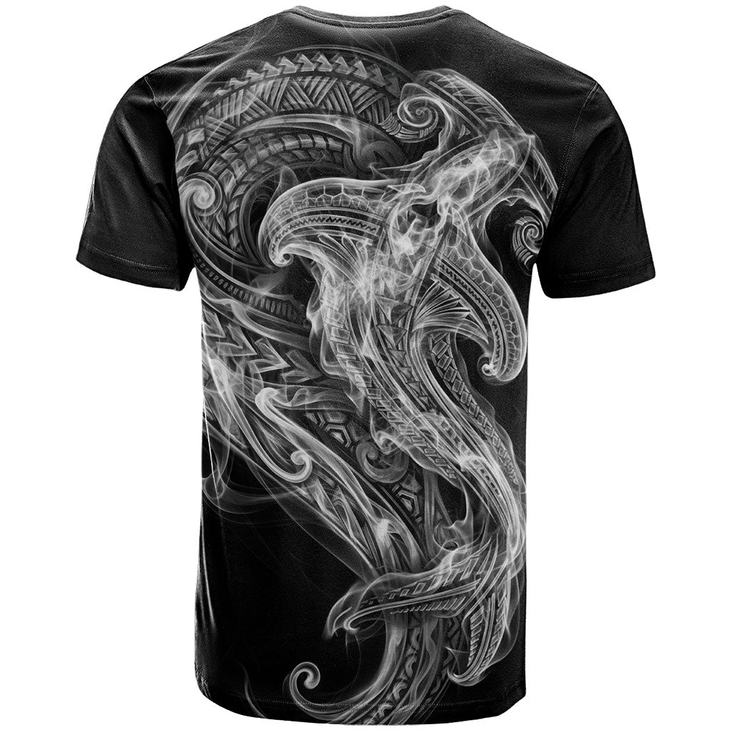 Pango Maori Tribal Hammershark Ghost Spirit T Shirt