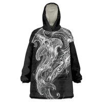 Pango Maori Tribal Hammershark Ghost Spirit Wearable Blanket Hoodie