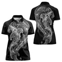 Pango Maori Tribal Hammershark Ghost Spirit Women Polo Shirt