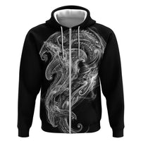 Pango Maori Tribal Hammershark Ghost Spirit Zip Hoodie