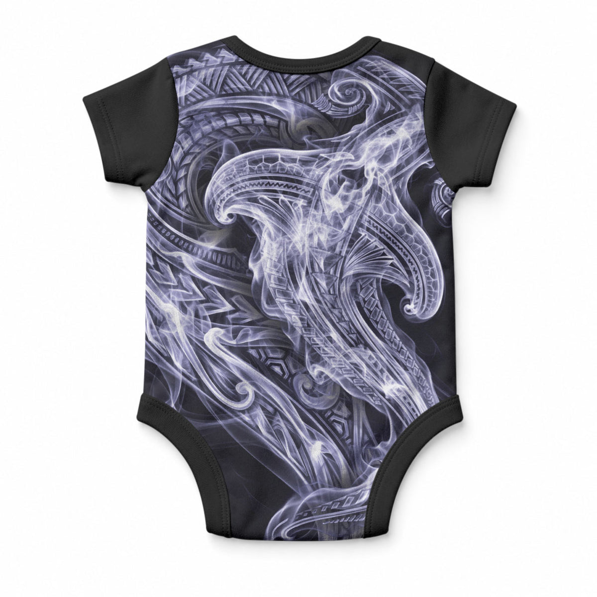 Kikorangi Maori Tribal Hammershark Ghost Spirit Baby Onesie