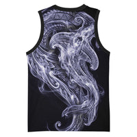 Kikorangi Maori Tribal Hammershark Ghost Spirit Basketball Jersey