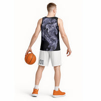 Kikorangi Maori Tribal Hammershark Ghost Spirit Basketball Jersey