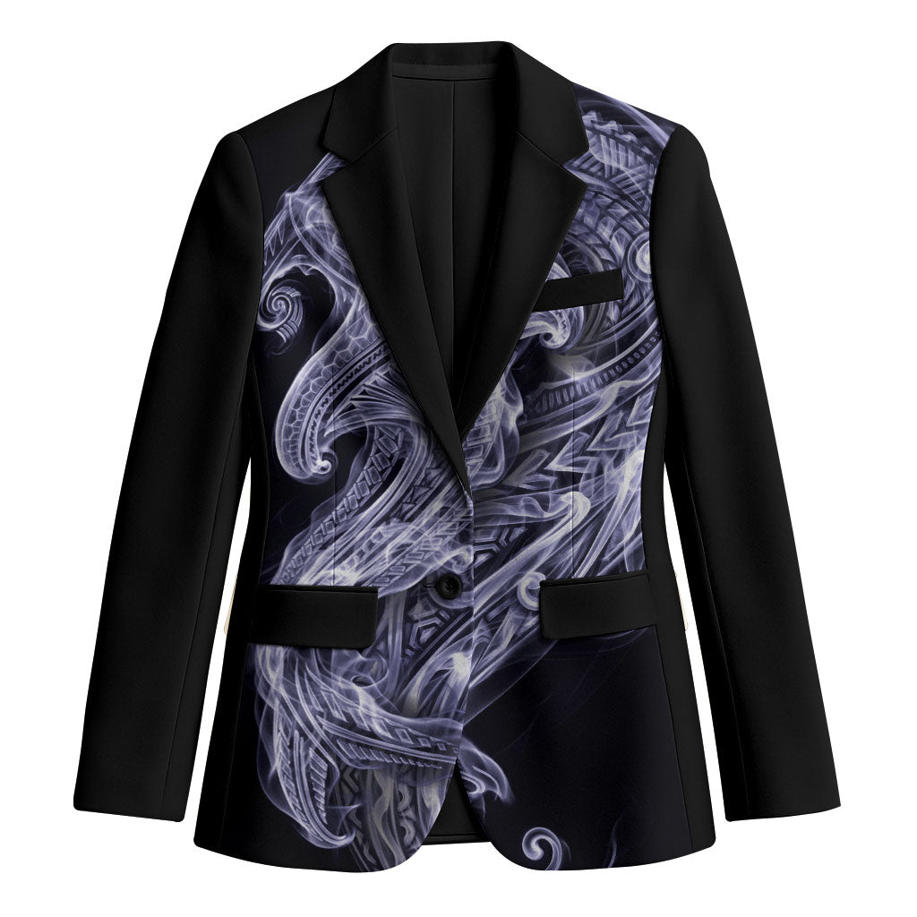 Kikorangi Maori Tribal Hammershark Ghost Spirit Blazer