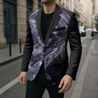 Kikorangi Maori Tribal Hammershark Ghost Spirit Blazer