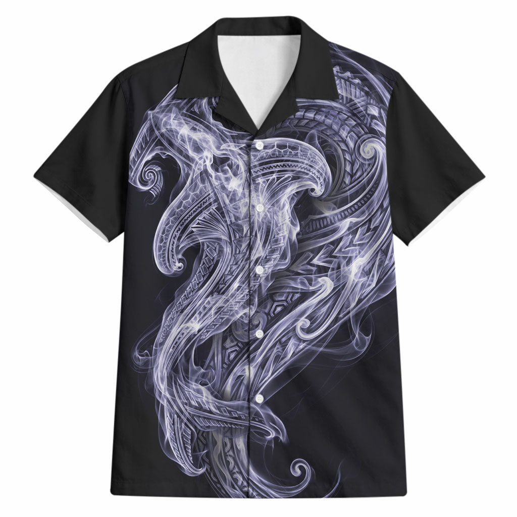Kikorangi Maori Tribal Hammershark Ghost Spirit Hawaiian Shirt