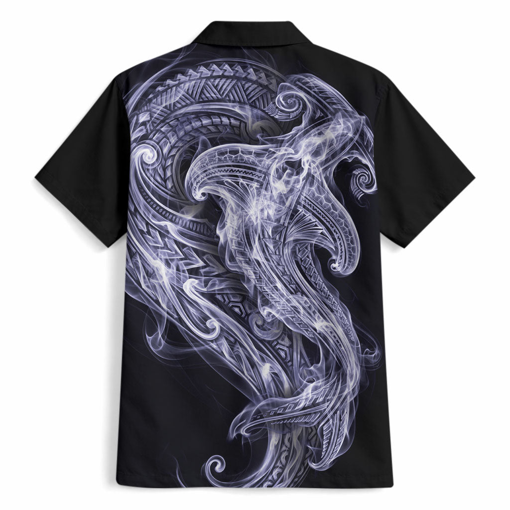 Kikorangi Maori Tribal Hammershark Ghost Spirit Hawaiian Shirt