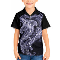 Kikorangi Maori Tribal Hammershark Ghost Spirit Hawaiian Shirt