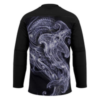Kikorangi Maori Tribal Hammershark Ghost Spirit Hockey Jersey