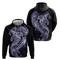 Kikorangi Maori Tribal Hammershark Ghost Spirit Hoodie