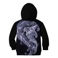 Kikorangi Maori Tribal Hammershark Ghost Spirit Kid Hoodie