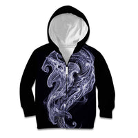 Kikorangi Maori Tribal Hammershark Ghost Spirit Kid Hoodie