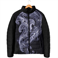 Kikorangi Maori Tribal Hammershark Ghost Spirit Padded Jacket